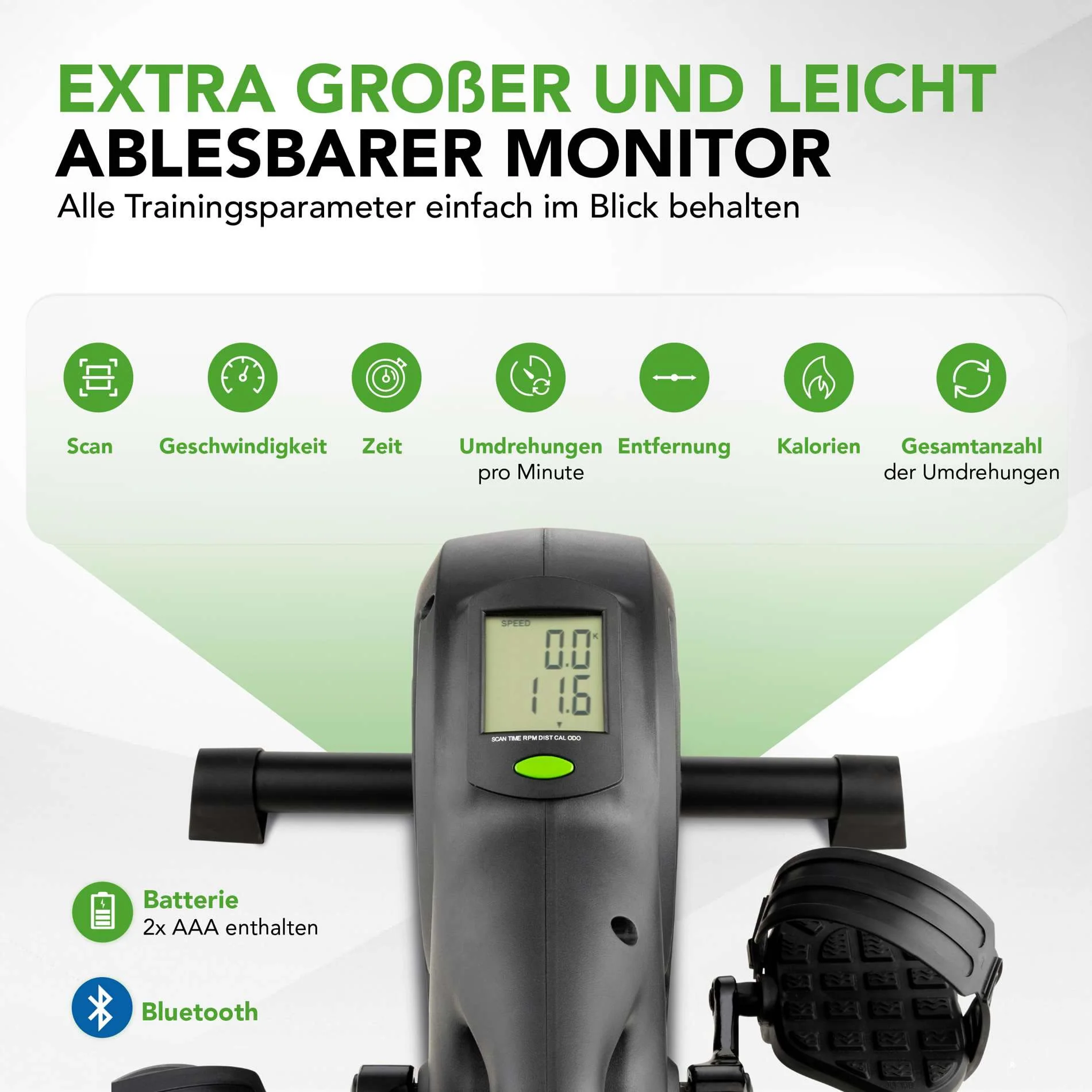 Tunturi Mini Heimtrainer Cardio Fit M40 - Image 10
