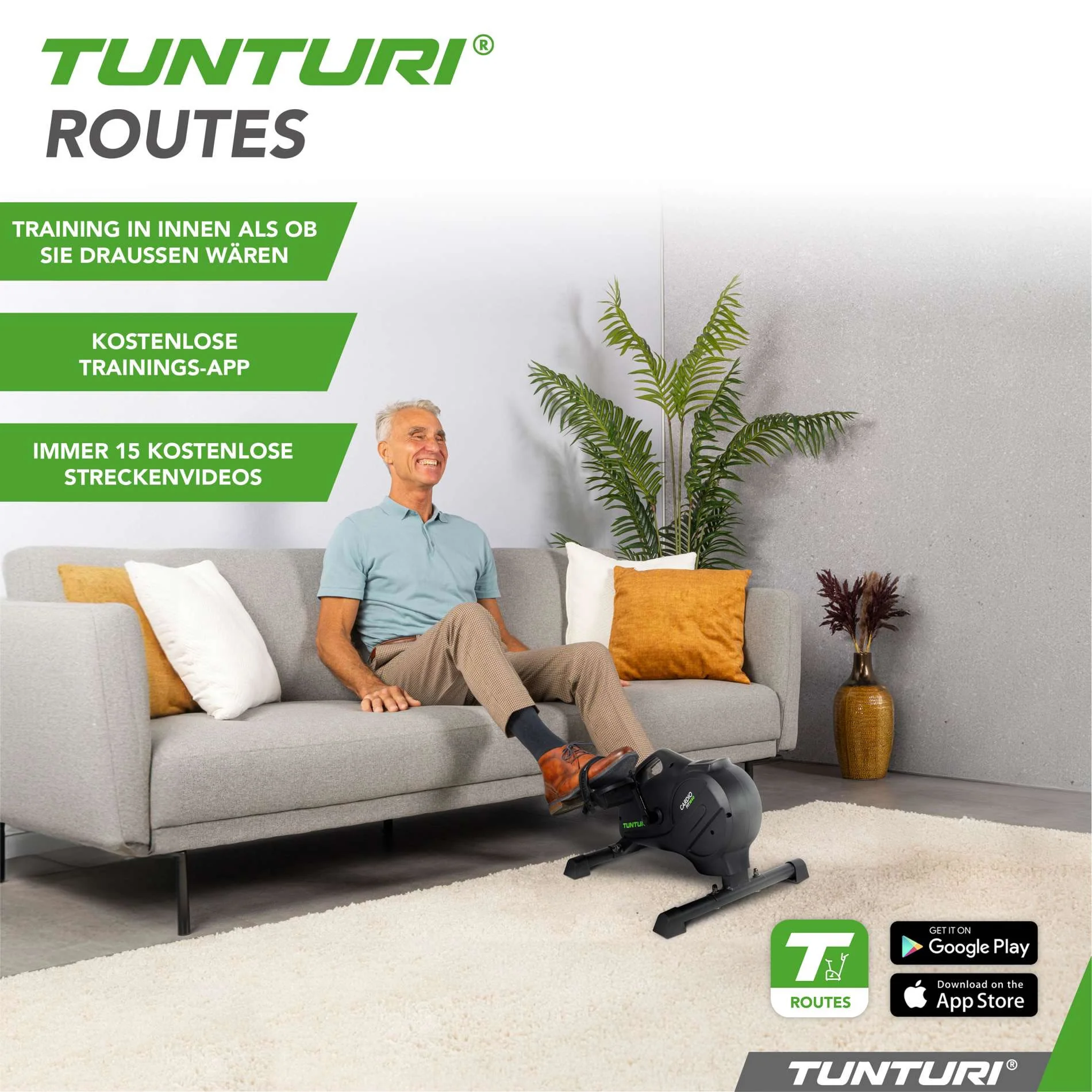 Tunturi Mini Heimtrainer Cardio Fit M40 - Image 2