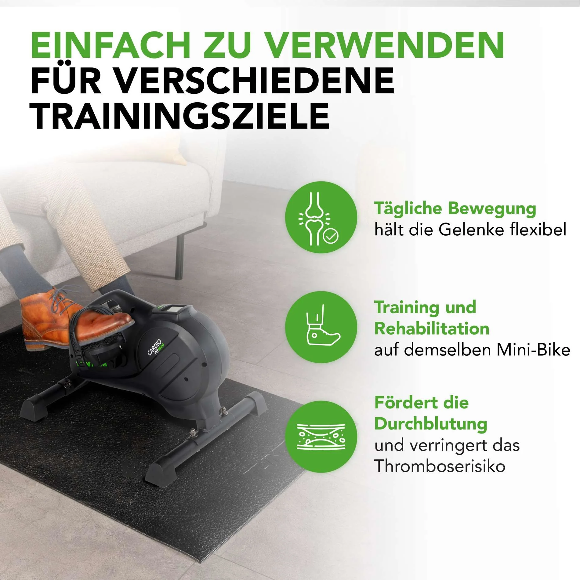 Tunturi Mini Heimtrainer Cardio Fit M40 - Image 4