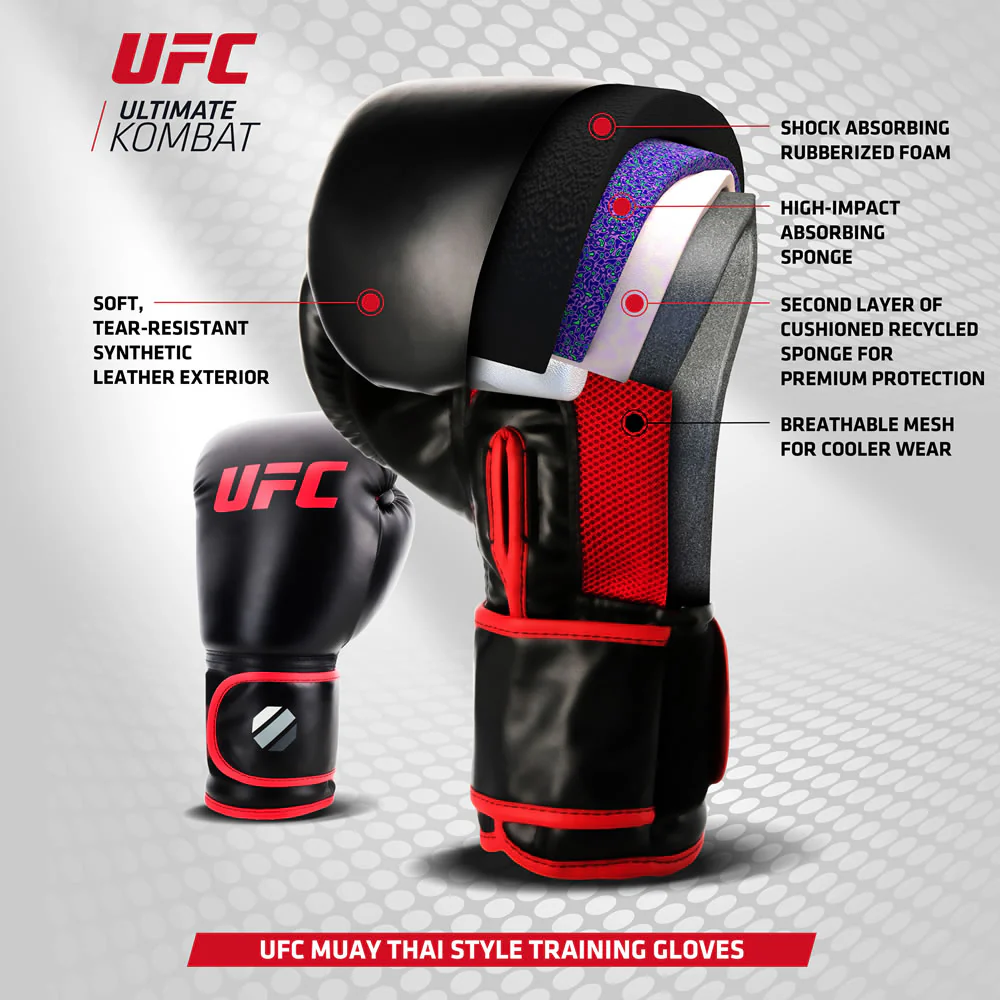 UFC Boxhandschuh Muay Thai Style Trainingshandschuh - Image 2