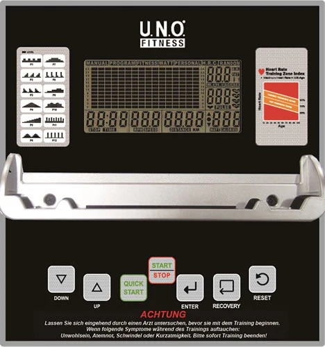 UNO Fitness Crosstrainer XE60 - Image 6
