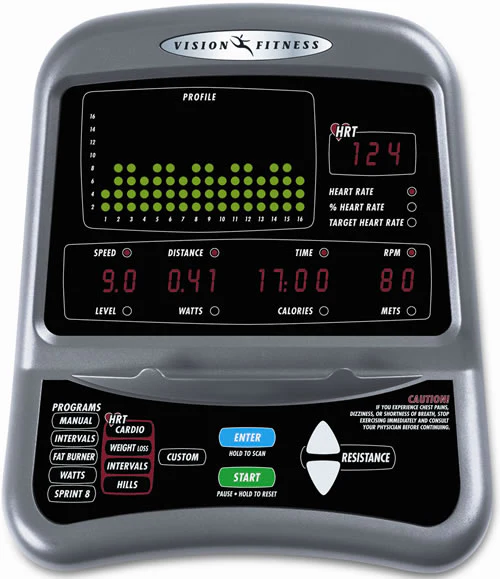 Vision Fitness E3200 HRT - Image 4