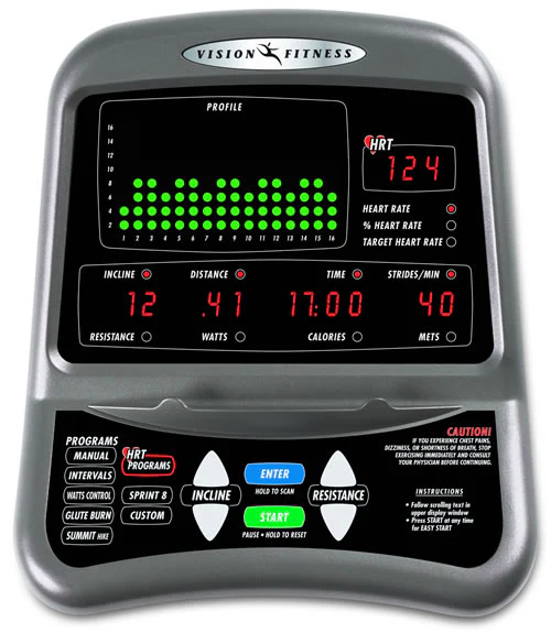 Vision Fitness X6250 HRT 7 - Image 5