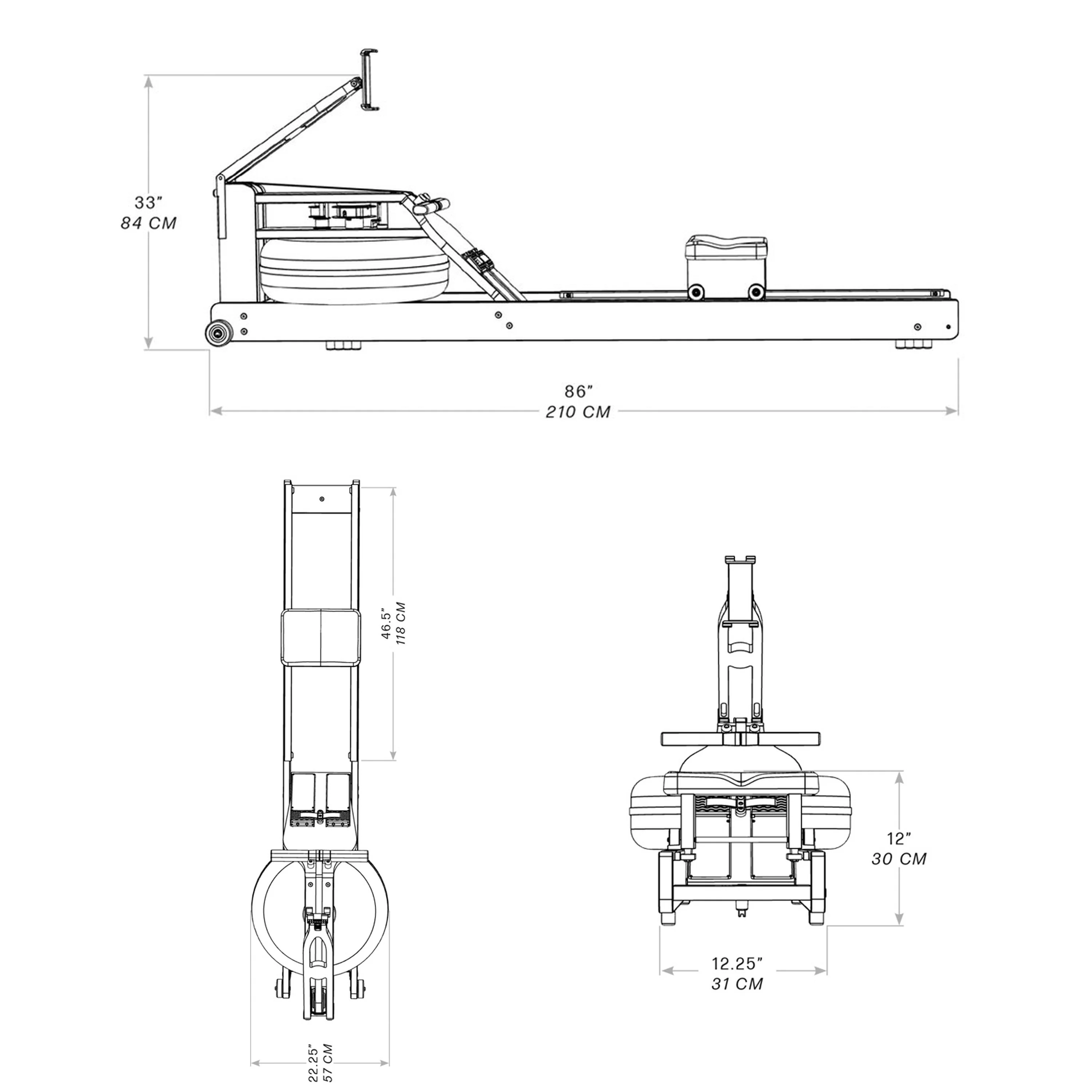 WaterRower Performance Ergometer Nussbaum - Image 8